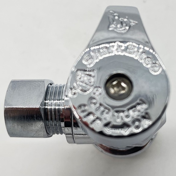Shark Bite Shut Off Valve Quarter Turn 1/2x3/8" New Compression Water Connector - Picture 5 of 6